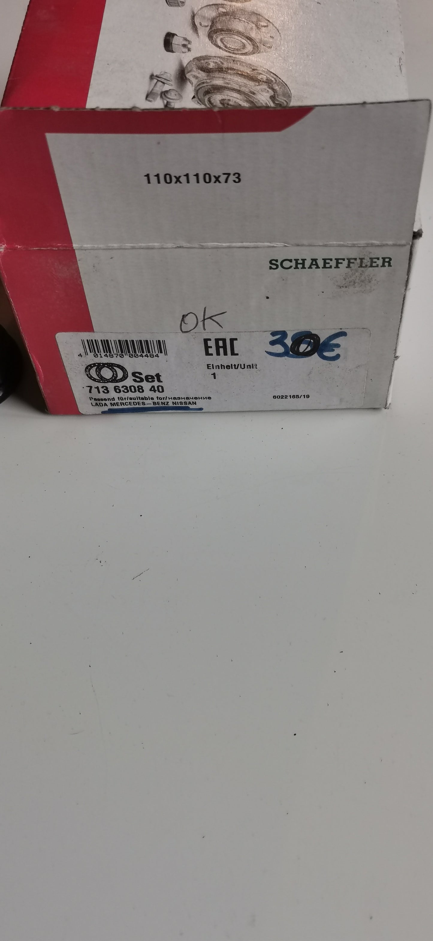 FAG 713 6102 40 Kit de roulement de roue