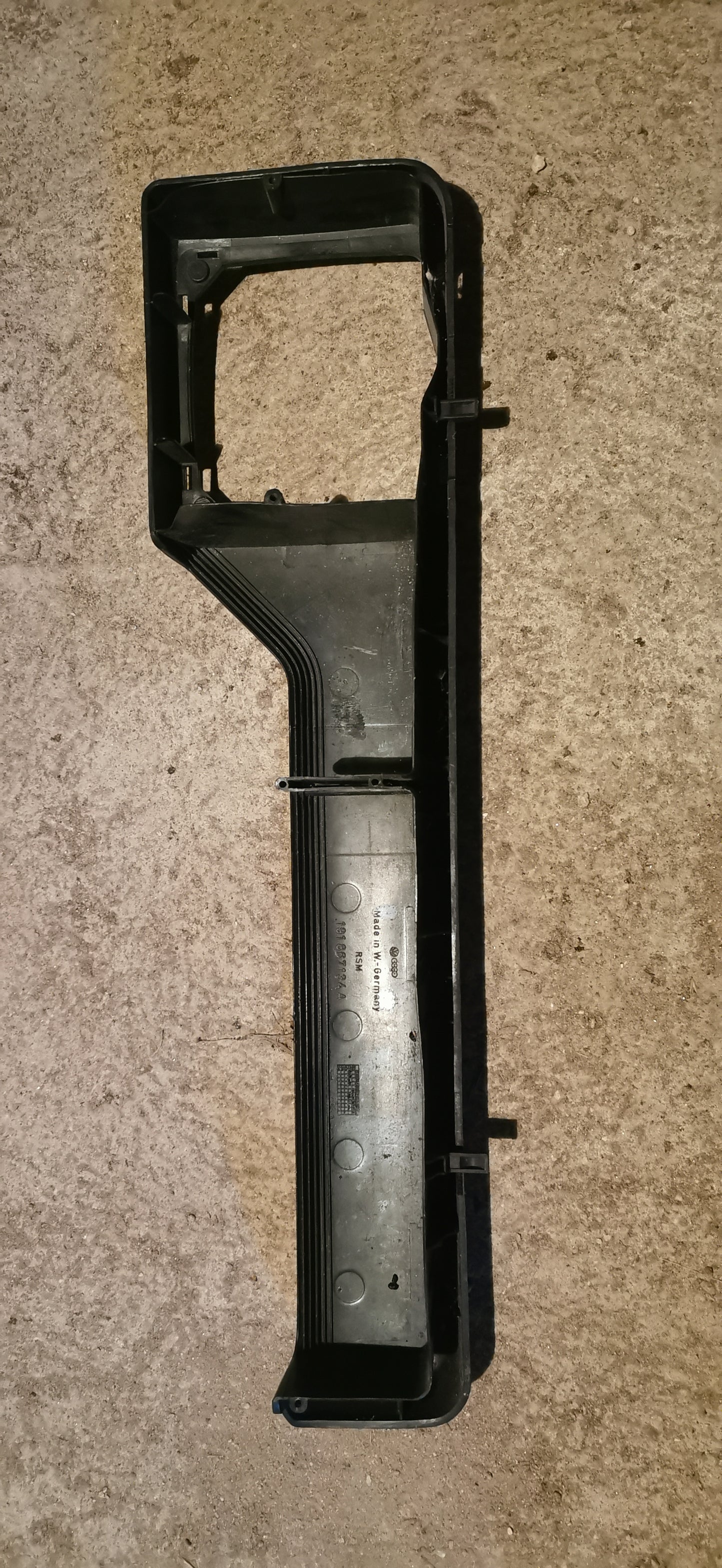 Golf 2 vide poche passager