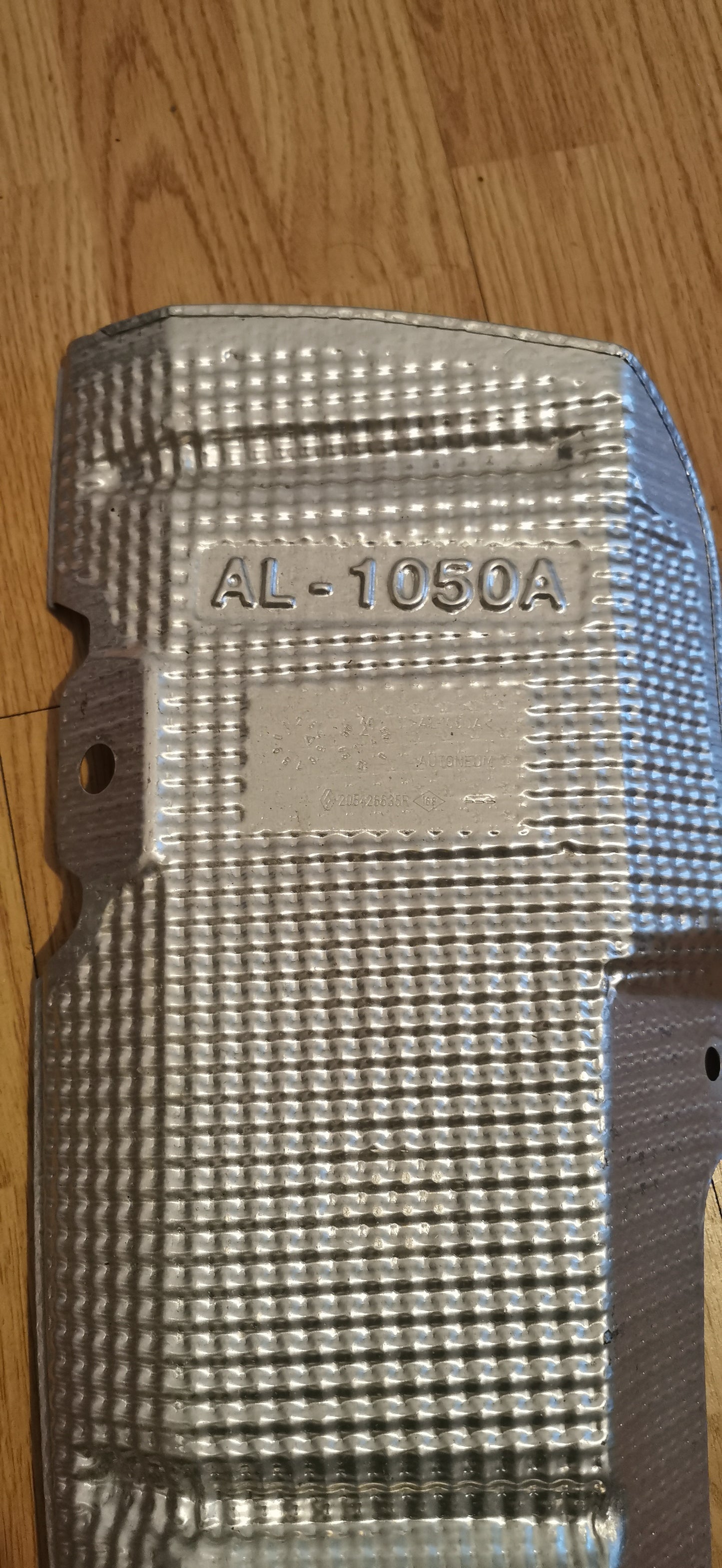 Dacia Lodgy Bouclier thermique d'échappement 205426635R
