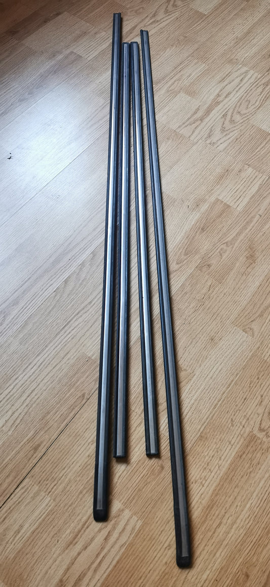 Golf 1 baguettes extérieures chromées