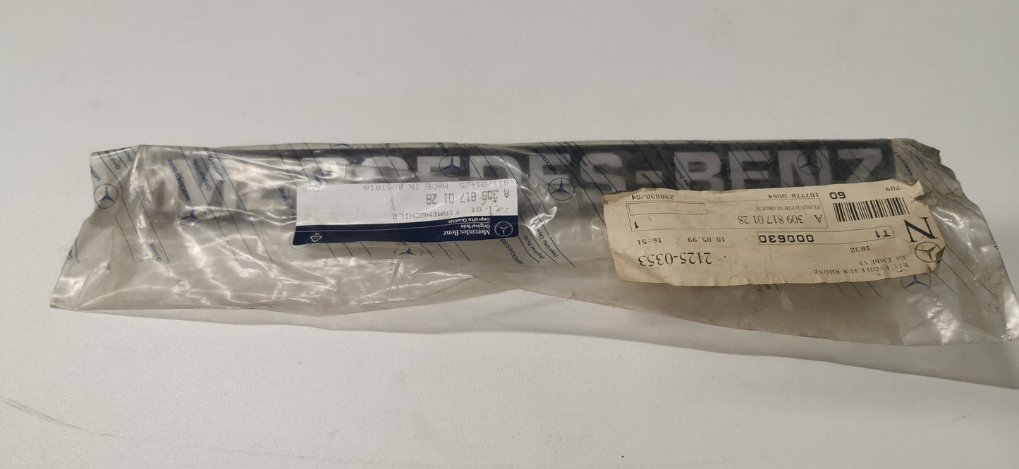 Mercedes Benz Plaquette Marque A3098170128