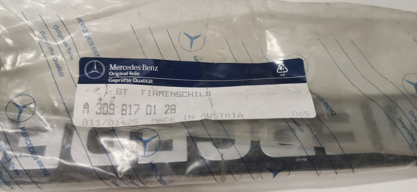 Mercedes Benz Plaquette Marque A3098170128