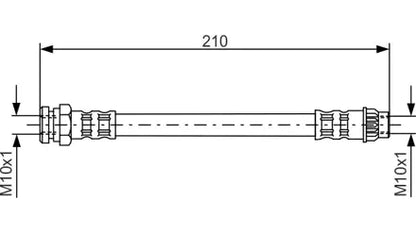 Flexible de frein BH557